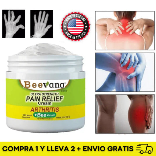 2 x 1 Beevana - Crema Multifuncional con Veneno de Abeja | ¡Paga 1 y recibe 2!
