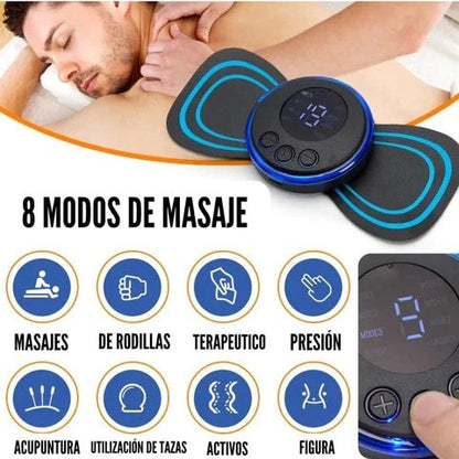 2 x 1 MINI PARCHE MASAJEADOR ELECTRICO CORPORA